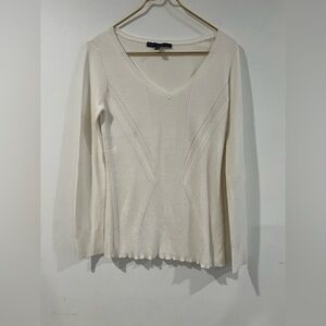 WHBM WHITEHOUSE BLACKMARKET V-neck sweater size M